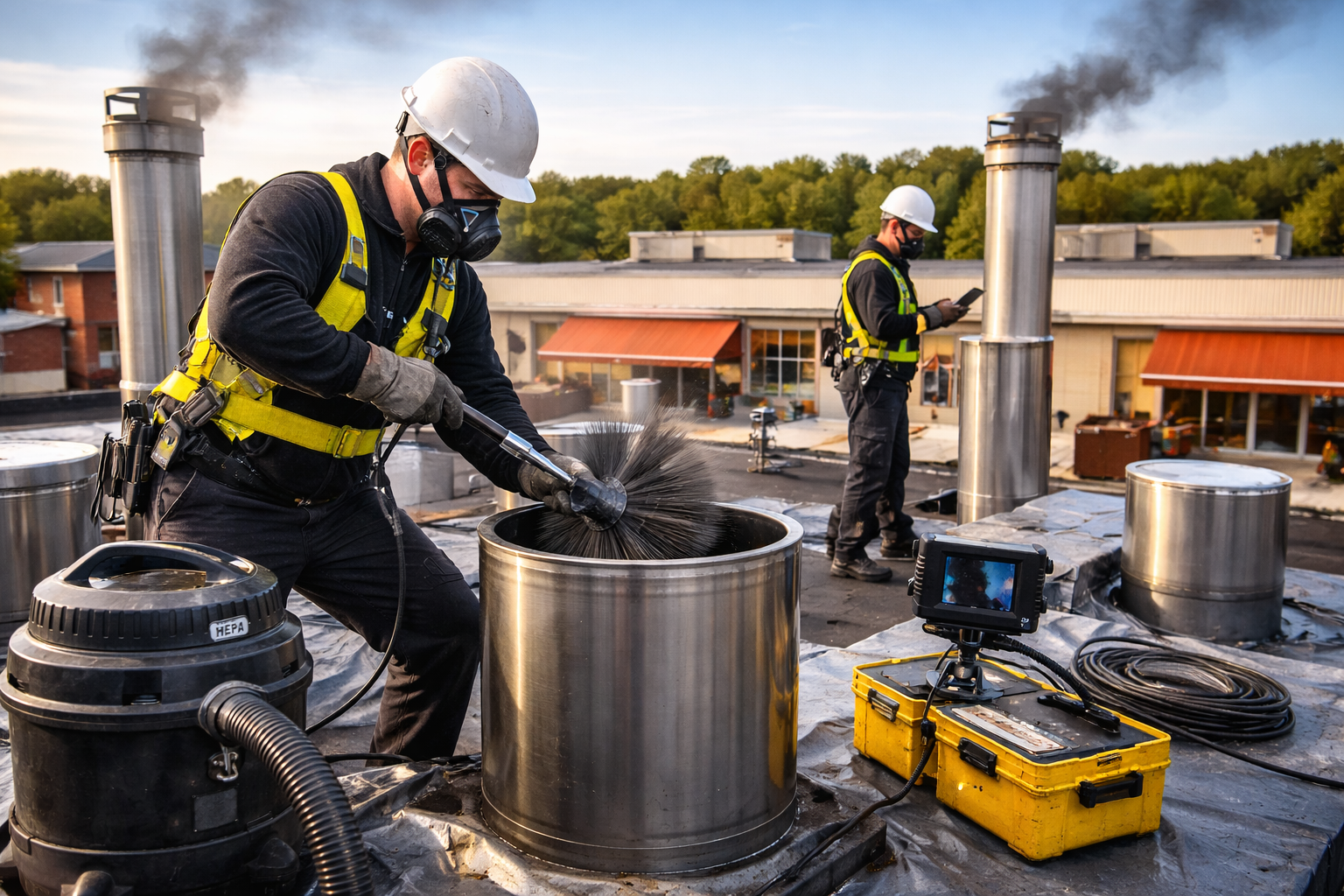 Commercial Chimney Cleaning in New Jersey